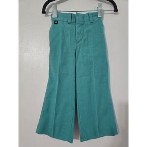 Vintage Toddler 2T Teal‎ Pants Made In USA
